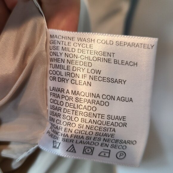 Kristen Blake Vest Womens‎ Large Beige Faux Fur Lined Reversible Cozy Luxury - Picture 12 of 12